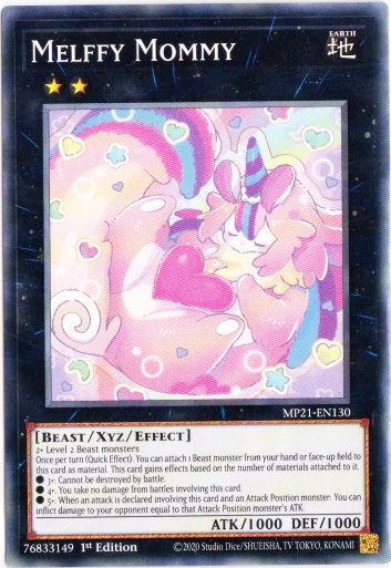 Yu-Gi-Oh! | Melffy Mommy | MP21-EN130 | Common | 1st Edition