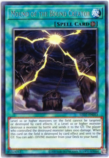 Yu-Gi-Oh! | Mound of the Bound Creator | LED7-EN053 | Rare