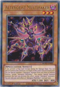 Yu-Gi-Oh! | Altergeist Multifaker | MGED-EN095 | Rare | 1st Edition