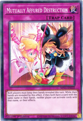 Yu-Gi-Oh! | Mutually Affured Destruction | MP21-EN032 | Common | 1st Edition