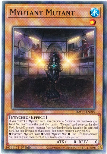 Yu-Gi-Oh! | Myutant Mutant | BACH-EN019 | Common | 1st Edition