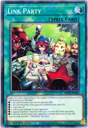 Yu-Gi-Oh! | Link Party | MP21-EN042 | Common | 1st Edition