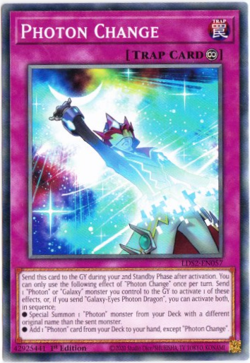 Yu-Gi-Oh! | Photon Change | LDS2-EN057 | Common | 1st Ed