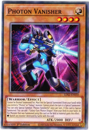 Yu-Gi-Oh! | Photon Vanisher | LDS2-EN050 | Common | 1st Ed