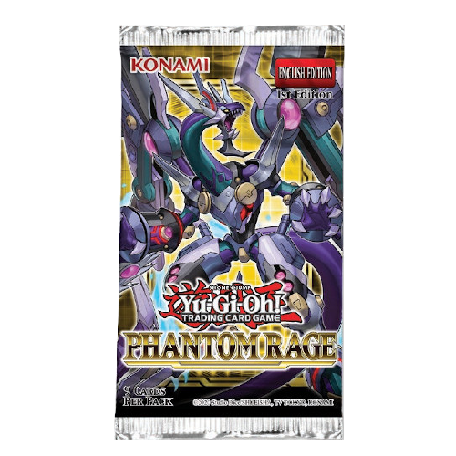 Yu-Gi-Oh! | Phantom Rage | Sealed Booster Pack | 1st Edition