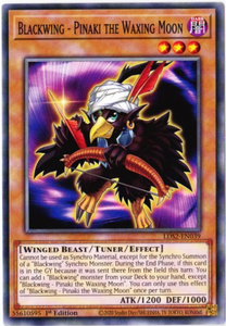 Yu-Gi-Oh! | Blackwing - Pinaki the Waxing Moon | LDS2-EN039 | Common | 1st Ed