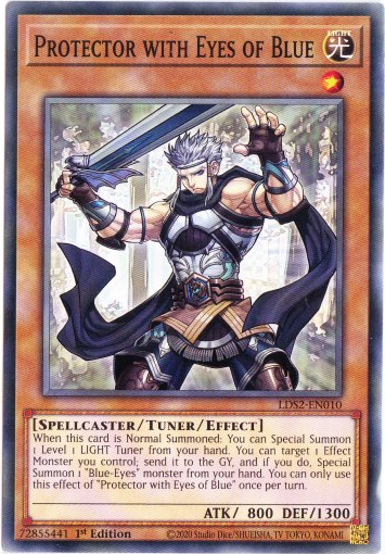 Yu-Gi-Oh! | Protector with Eyes of Blue | LDS2-EN010 | Common | 1st Ed