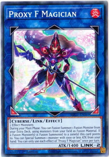 Yu-Gi-Oh! | Proxy F Magician | MP21-EN069 | Common | 1st Edition