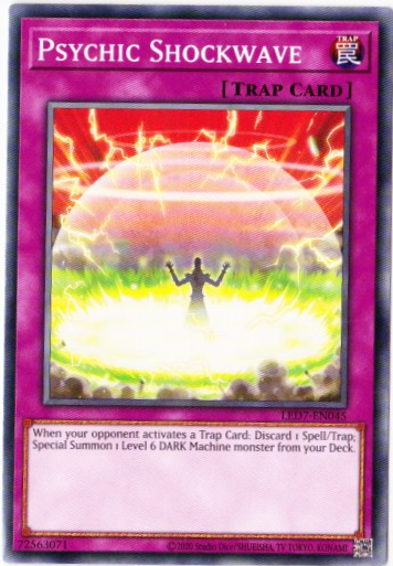 Yu-Gi-Oh! | Psychic Shockwave | LED7-EN045 | Common