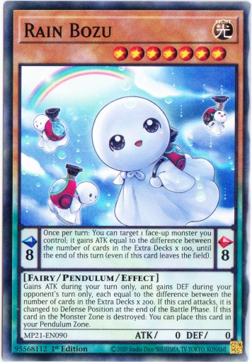 Yu-Gi-Oh! | Rain Bozu | MP21-EN090 | Common | 1st Edition