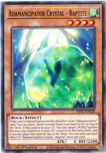 Yu-Gi-Oh! | Adamancipator Crystal - Raptite | MP21-EN228 | Common | 1st Edition