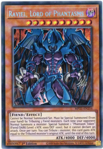 Yu-Gi-Oh! | Raviel, Lord of Phantasms | MP21-EN254 | Prismatic Secret Rare | 1st Edition