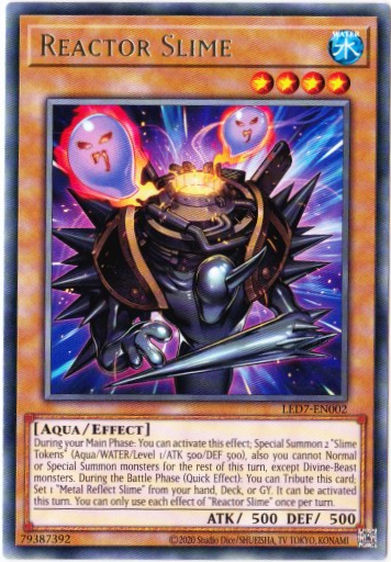 Yu-Gi-Oh! | Reactor Slime | LED7-EN002 | Rare