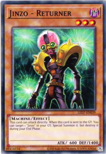 Yu-Gi-Oh! | Jinzo - Returner | LED7-EN039 | Common