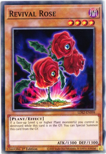 Yu-Gi-Oh! | Revival Rose | LDS2-EN098 | Common | 1st Ed