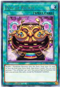 Yu-Gi-Oh! | Pot of Riches | ANGU-EN055 | Rare | 1st Ed