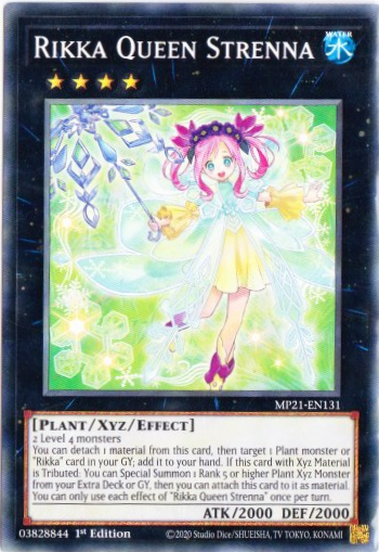 Yu-Gi-Oh! | Rikka Queen Strenna | MP21-EN131 | Common | 1st Edition