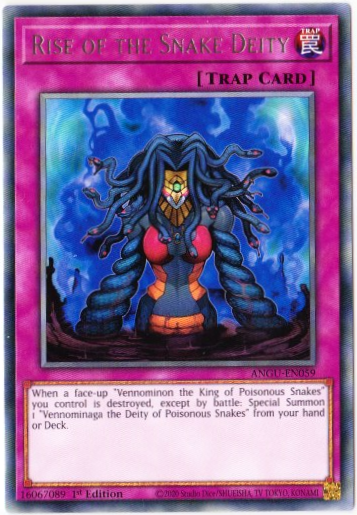 Yu-Gi-Oh! | Rise of the Snake Deity | ANGU-EN059 | Rare | 1st Ed