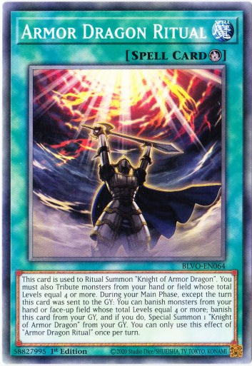 Yu-Gi-Oh! | Armed Dragon Ritual | BLVO-EN064 | Common | 1st Ed