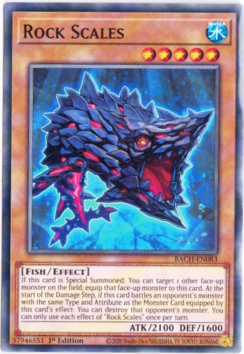 Yu-Gi-Oh! | Rock Scales | BACH-EN083 | Common | 1st Edition