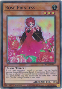 Yu-Gi-Oh! | Rose Princess | KICO-EN017 | Super Rare | 1st Ed