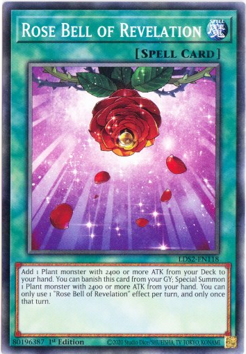 Yu-Gi-Oh! | Rose Bell of Revelation | LDS2-EN118 | Common | 1st Ed