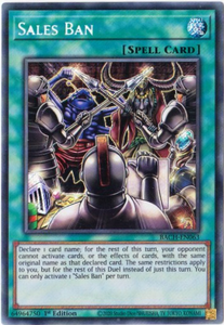 Yu-Gi-Oh! | Sales Ban | BACH-EN063 | Secret Rare | 1st Edition