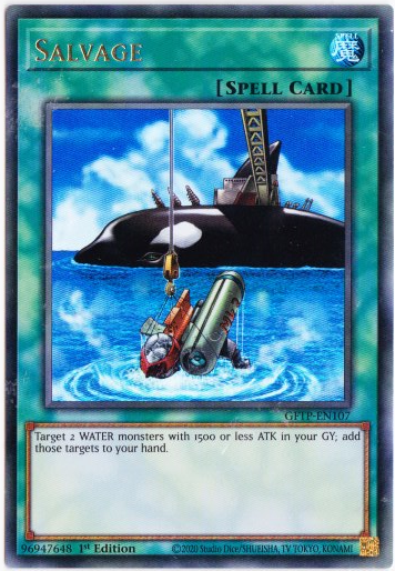 Yu-Gi-Oh! | Salvage | GFTP-EN107 | Ultra Rare | 1st Edition