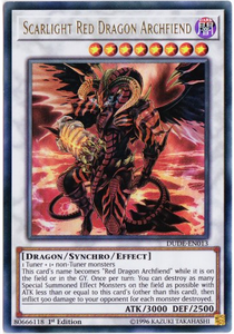 Yu-Gi-Oh! | Scarlight Red Dragon Archfiend | DUDE-EN013 | Ultra Rare | 1st Edition