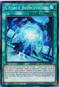 Yu-Gi-Oh! | S-Force Bridgehead | BLVO-EN057 | Secret Rare | 1st Ed