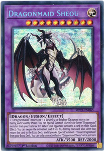 Yu-Gi-Oh! | Dragonmaid Sheou | MP21-EN065 | Prismatic Secret Rare | 1st Edition