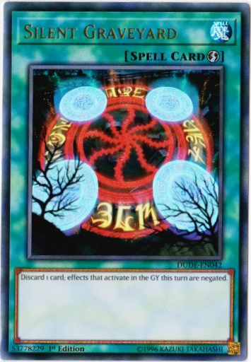 Yu-Gi-Oh! | Silent Graveyard | DUDE-EN042 | Ultra Rare | 1st Edition