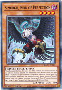 Yu-Gi-Oh! | Simorgh, Bird of Protection | BACH-EN023 | Common | 1st Edition