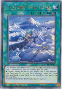 Yu-Gi-Oh! | The Weather Snowy Canvas | MGED-EN056 | Rare | 1st Edition