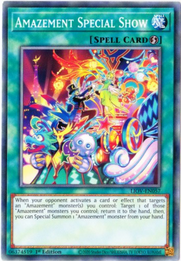 Yu-Gi-Oh! | Amazement Special Show | LIOV-EN057 | Common | 1st Ed