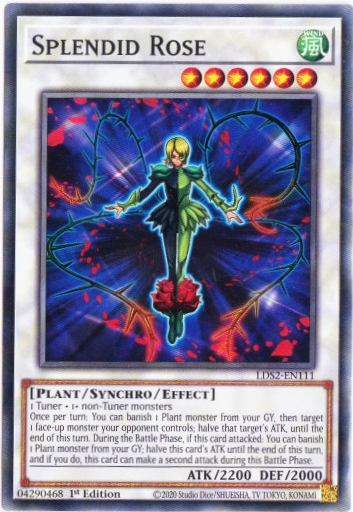 Yu-Gi-Oh! | Splendid Rose | LDS2-EN111 | Common | 1st Ed