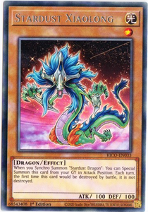 Yu-Gi-Oh! | Stardust Xiaolong | KICO-EN033 | Rare | 1st Ed