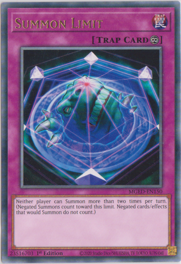 Yu-Gi-Oh! | Summon Light | MGED-EN150 | Rare | 1st Edition