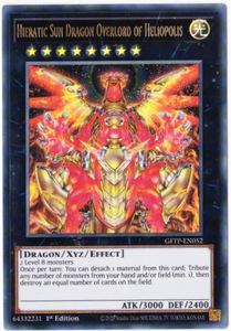 Yu-Gi-Oh! | Hieratic Sun Dragon Overlord of Heliopolis | GFTP-EN052 | Ultra Rare | 1st Edition