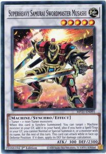 Yu-Gi-Oh! | Superheavy Samurai Swordmaster Musashi | MP21-EN095 | Super Rare | 1st Edition