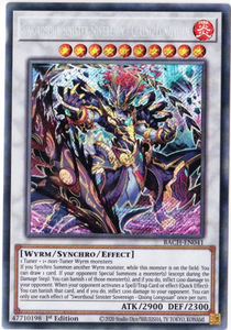 Yu-Gi-Oh! | Swordsoul Sinister Sovereign - Qixing Longyuan | BACH-EN041 | Secret Rare | 1st Edition