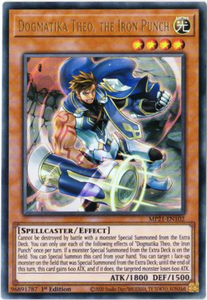 Yu-Gi-Oh! | Dogmatika Theo, the Iron Punch | MP21-EN102 | Ultra Rare | 1st Edition