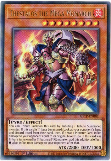 Yu-Gi-Oh! | Thestalos the Mega Monarch | GFTP-EN082 | Ultra Rare | 1st Edition