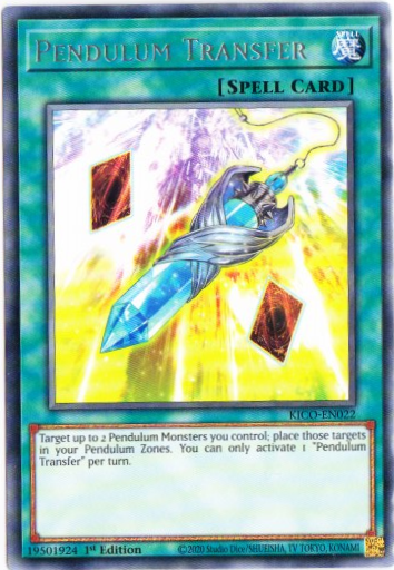 Yu-Gi-Oh! | Pendulum Transfer | KICO-EN024 | Rare | 1st Ed