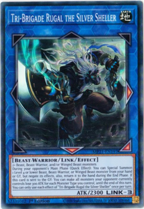 Yu-Gi-Oh! | Tri-Brigade Rugal the Silver Sheller | MP21-EN197 | Super Rare | 1st Edition