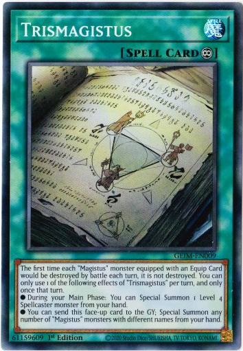 Yu-Gi-Oh! | Trismagitus | GEIM-EN009 | Super Rare | 1st Ed