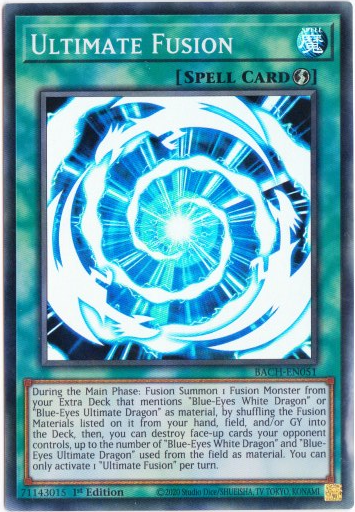 Yu-Gi-Oh! | Ultimate Fusion | BACH-EN051 | Super Rare | 1st Edition