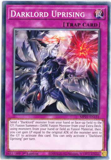 Yu-Gi-Oh! | Darklord Uprising | MP21-EN151 | Common | 1st Edition