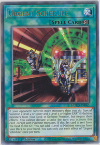 Yu-Gi-Oh! | Urgent Schedule | MGED-EN063 | Rare | 1st Edition