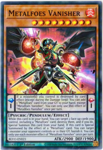 Yu-Gi-Oh! | Metalfoes Vanisher | BLVO-EN021 | Super Rare | 1st Ed